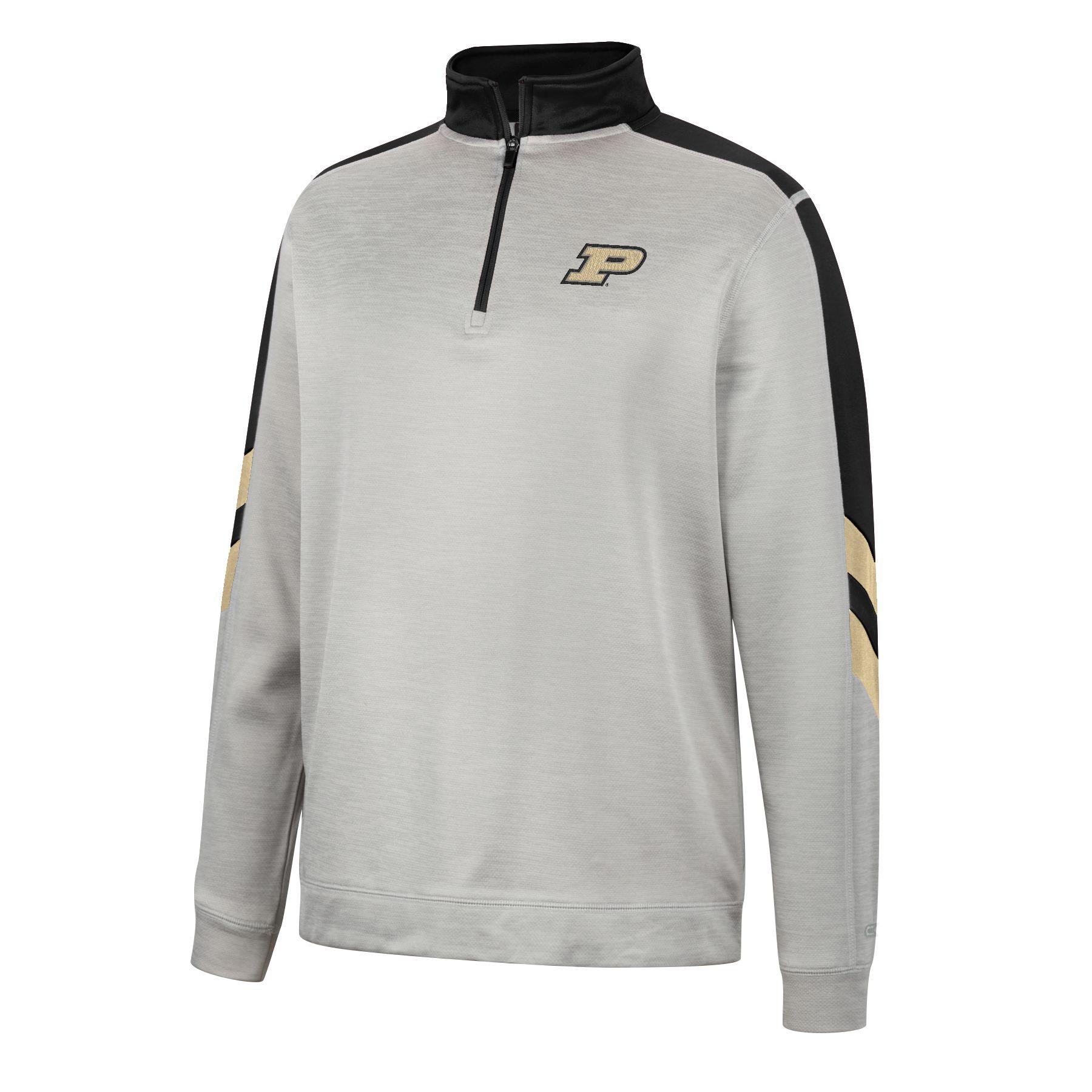 purdue half zip sweatshirt
