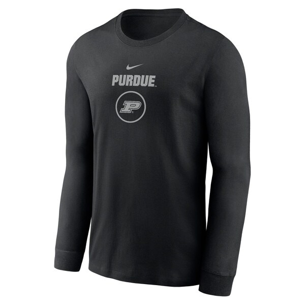 Men s Long Sleeve T shirts PurdueU