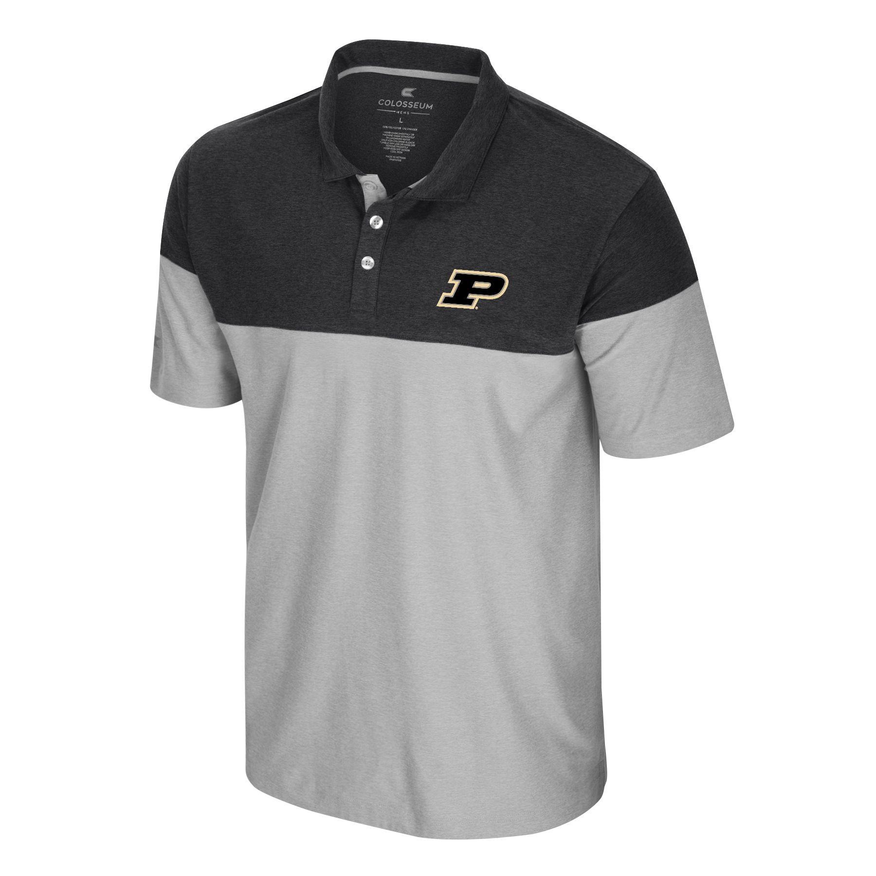 purdue dri fit polo