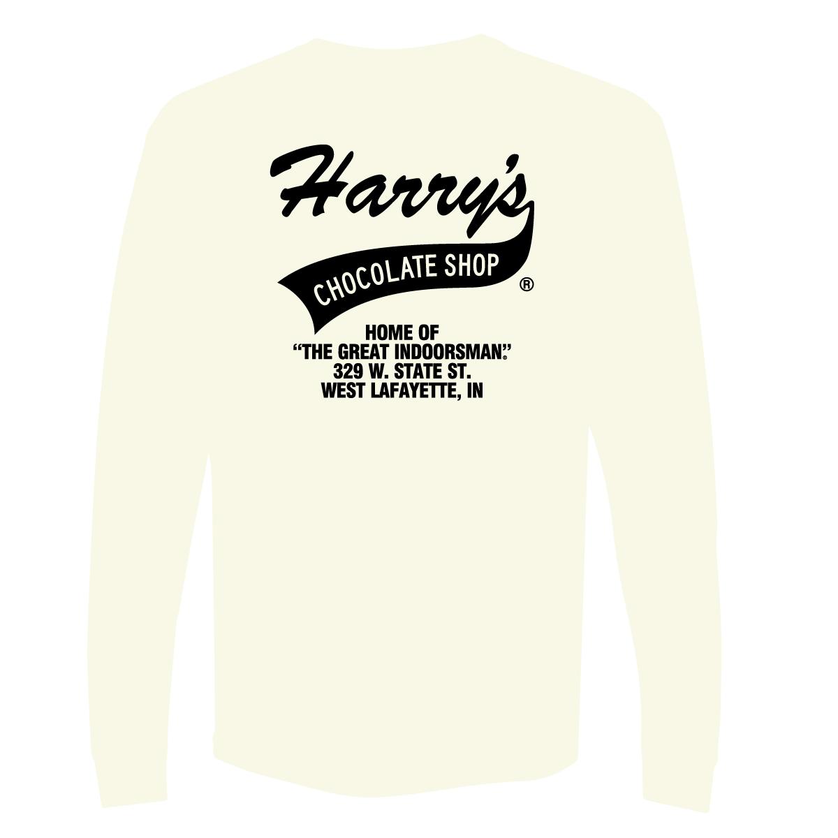 harry's chocolate shop sweatshirt