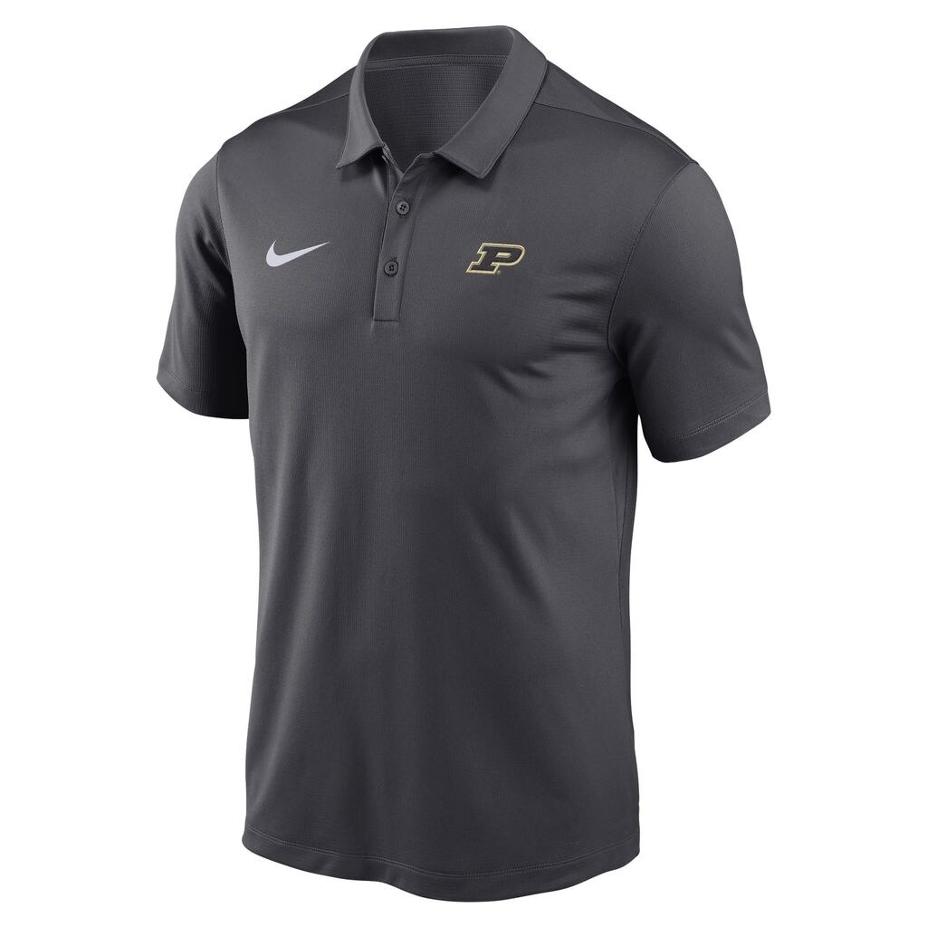 purdue nike dri fit polo