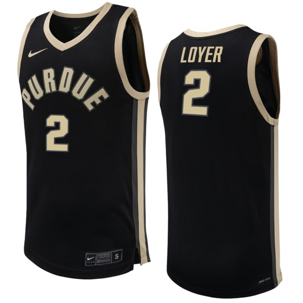 Purdue 2 Nike Replica Fletcher Loyer Basketball Jersey